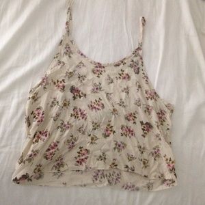 Brandy Melville floral tank