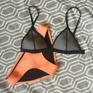 Triangl Bathing Suit in Ollie Tilly Sunburst