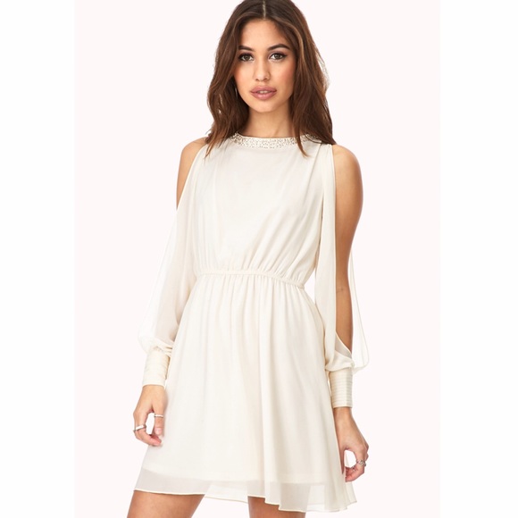 Black detailed dress with low back
