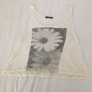 Brandy Melville flower tank top