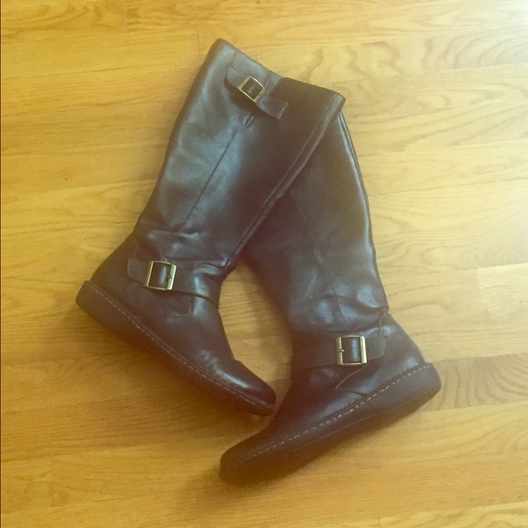 Sonoma Shoes - SONOMA LEATHER BLACK BOOTS