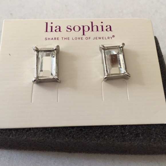 Fairytale silver earrings. Lia Sophia.
