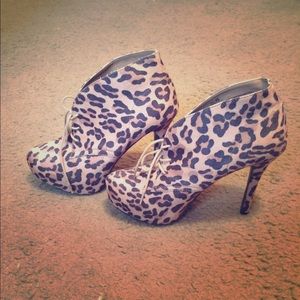 Cheetah Print Heels