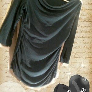 Classiques Entier Draped Cowl Neck Blouse Size M
