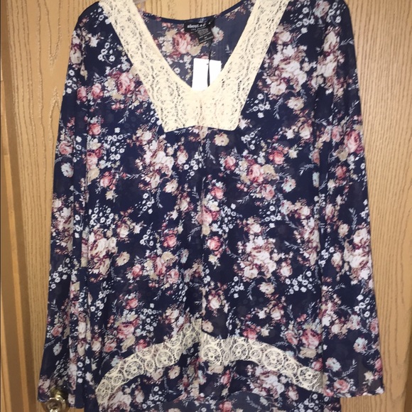 Floral Boho shirt