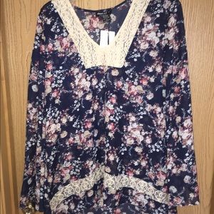 Floral Boho shirt