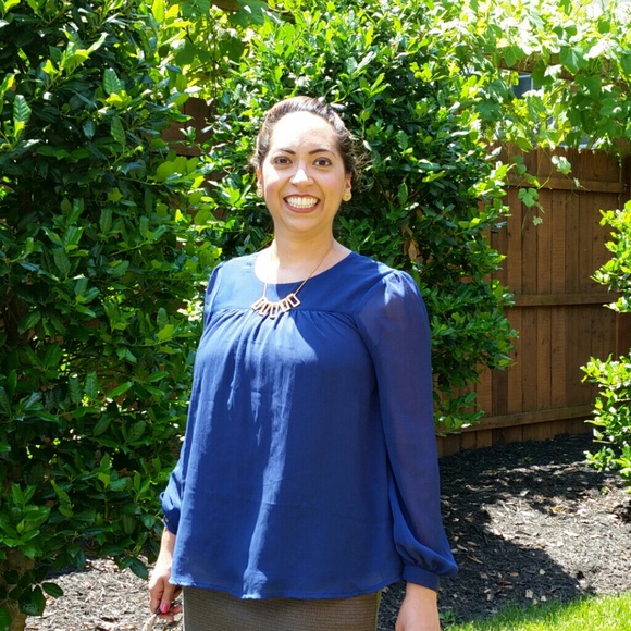 H&M flowy top size 8