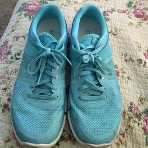 Light blue Nikes