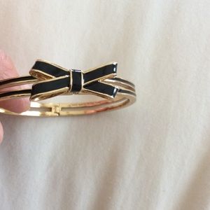 Kate Spade enameled bow bracelet