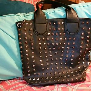 Studded purse