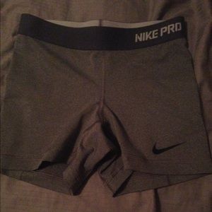 Grey Nike pros LIKE NEW!!