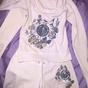 Cream juicy tracksuit