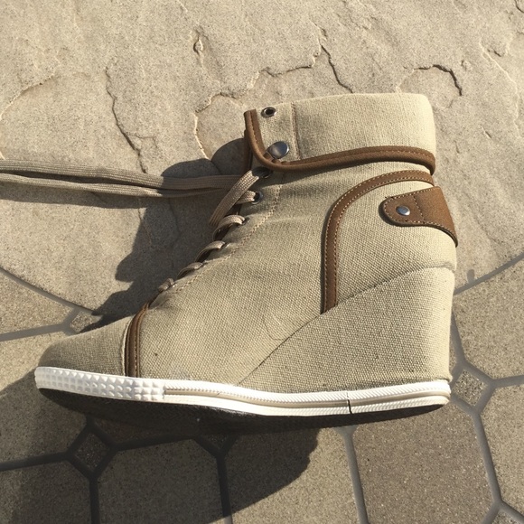 bucco Shoes Bucco Aviva Wedge Sneakers Poshmark