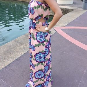 Peek-A-Boo Maxi Dress