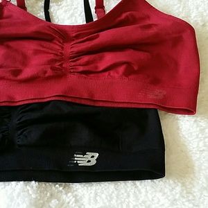 2 NB athletic bras Small