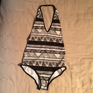 American Apparel Tribal V-neck Bodysuit