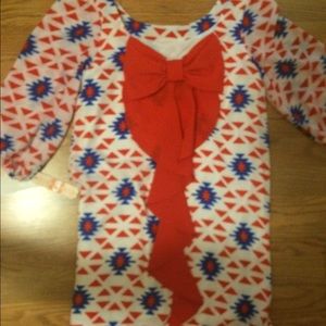 Red, white and blue dress