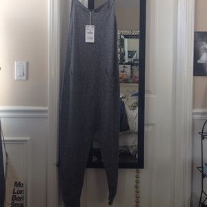 Absolutely gorgeous soft comfortable gray jumpsuit