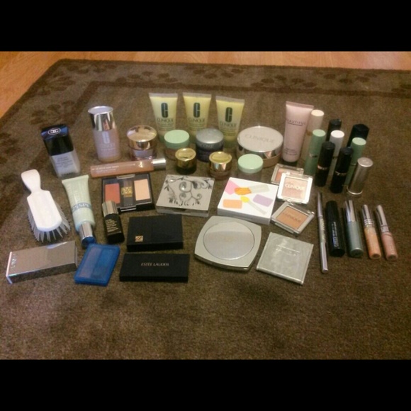 Clinique Estee Lauder Lancome ~ Makeup LOT Bundle