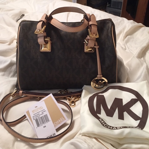 Michael Kors Grayson Chain Satchel