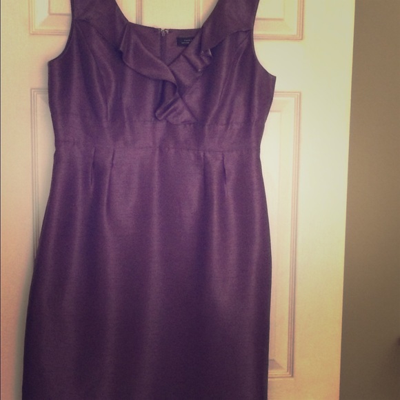 Fully lined plum colored dress