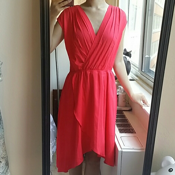 Coral VS dress