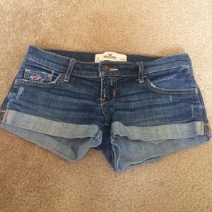 Hollister denim shorts