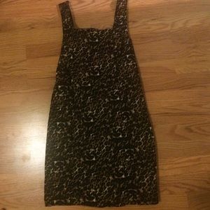 Cheetah print dress