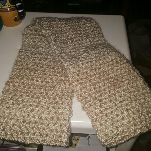 100% acrylic hand made infinity scarf