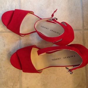 Chinese laundry red heels