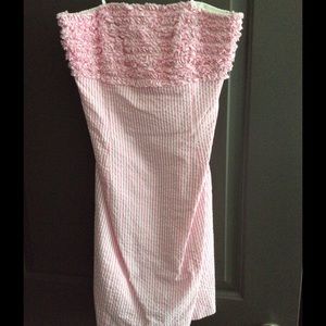 Lilly Pulitzer (real Lilly). Strapless dress