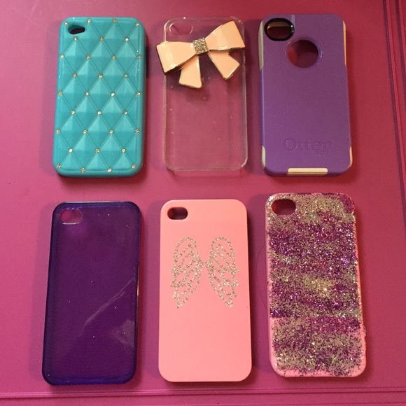 Bundle of 6 IPhone 4s Cases
