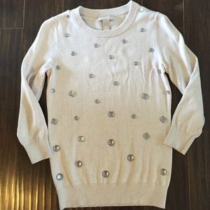 Banana Republic Jewel Embellished Sweater