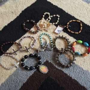13 piece bracelet lot