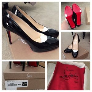 Christian Louboutin Classic black heal. Size 40.5 Christian Louboutin Classic black heal. Size 40.5