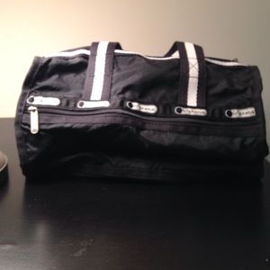 Black LeSportsac handle bag