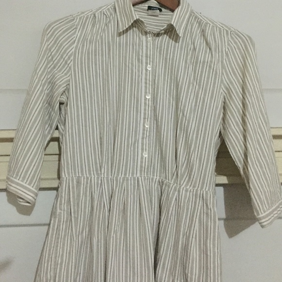 Classic J Crew shirt dress