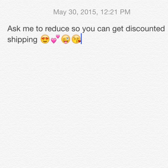 YAYYYY DISCOUNTED SHIPPING