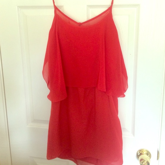 Posh Red Summer Dress