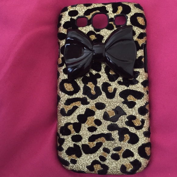 cheetah sparkle Galaxy s3 case