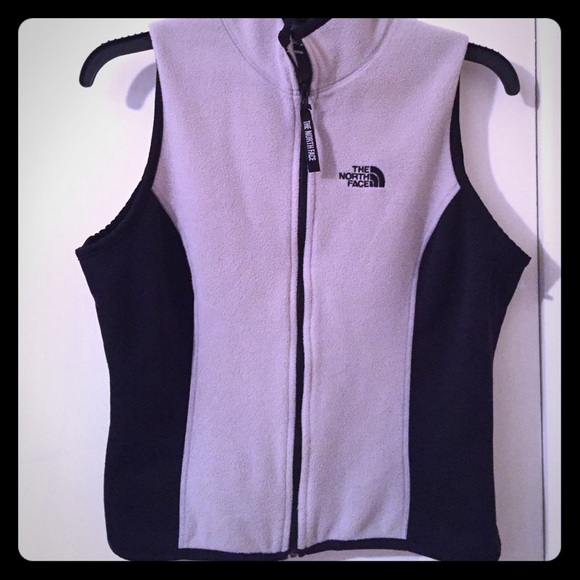 The North Face zip up vest.