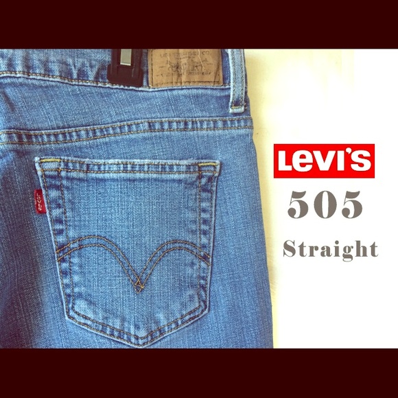 Levi's 505 Straight Leg Jeans