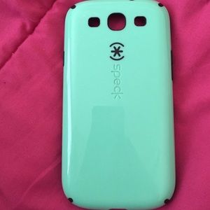 light green speck Galaxy s3 case
