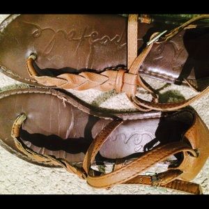 Brown sandals