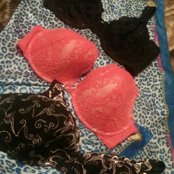 3 lace embroidery sexy bras