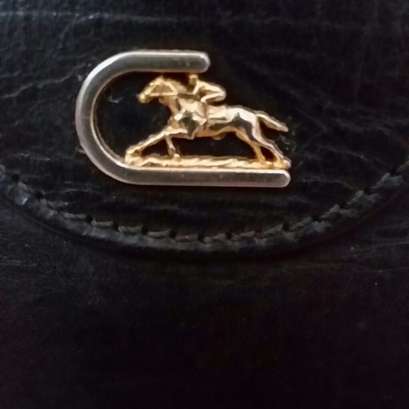 Vintage top-grain Italian leather Cristian purse