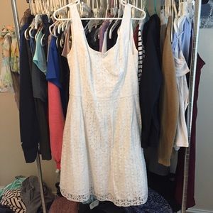 NWT White LILLY PULITZER posey dress size 10