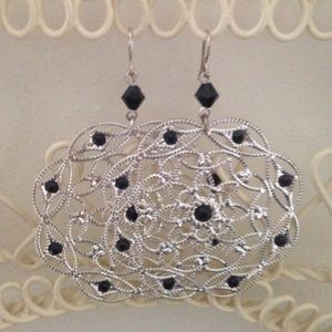 Hanging earrings