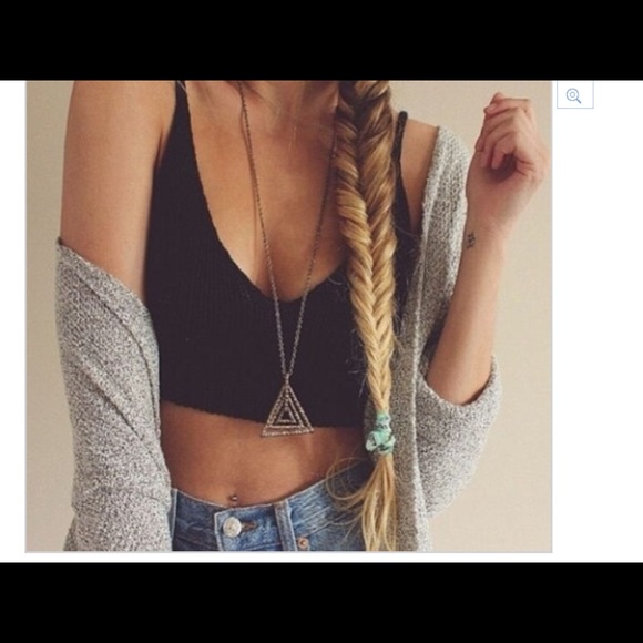 Tops - NWOT Adorable Knit Crop Top