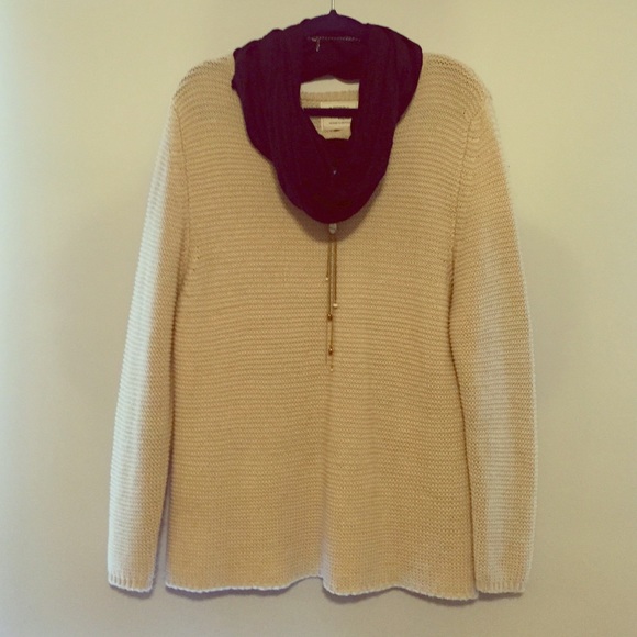 Light beige long sweater